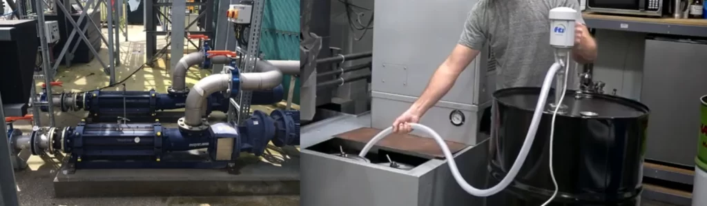 bombas trasvase viscosos